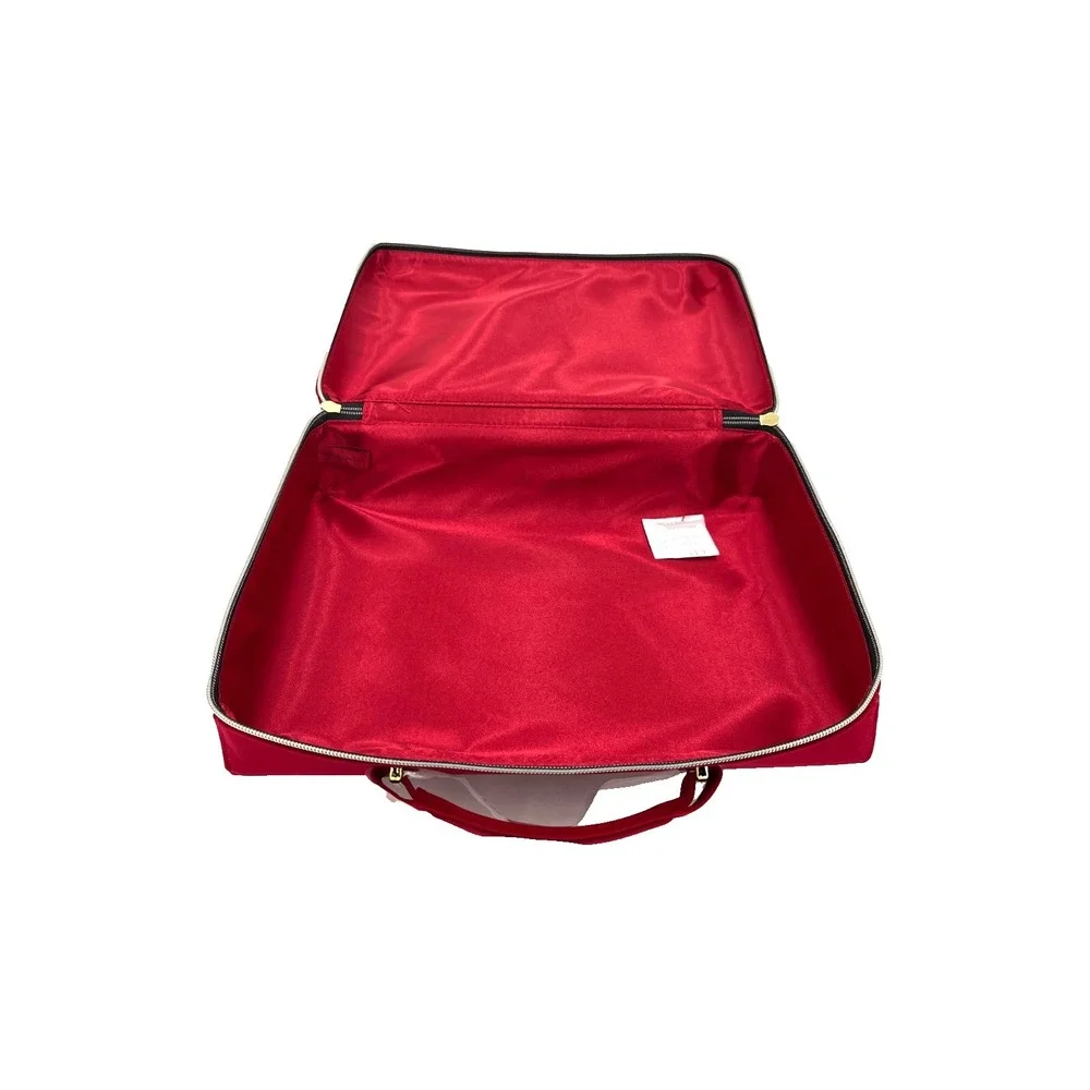 Estee Lauder‎ Red Velvet Like Beauty Makeup Bag Travel Case New